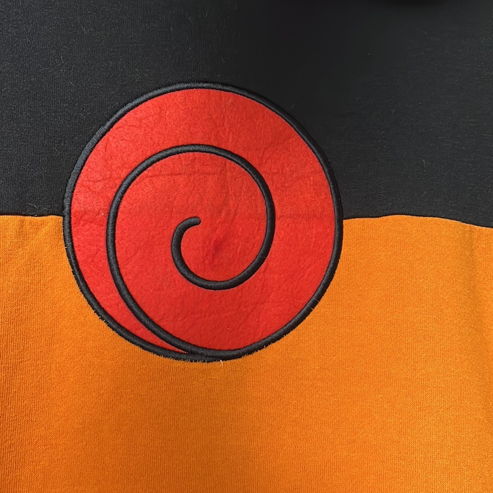 Naruto Ripple Junction Embroidered Pullover Hoodie Small Hot Topic - Picture 8 of 10